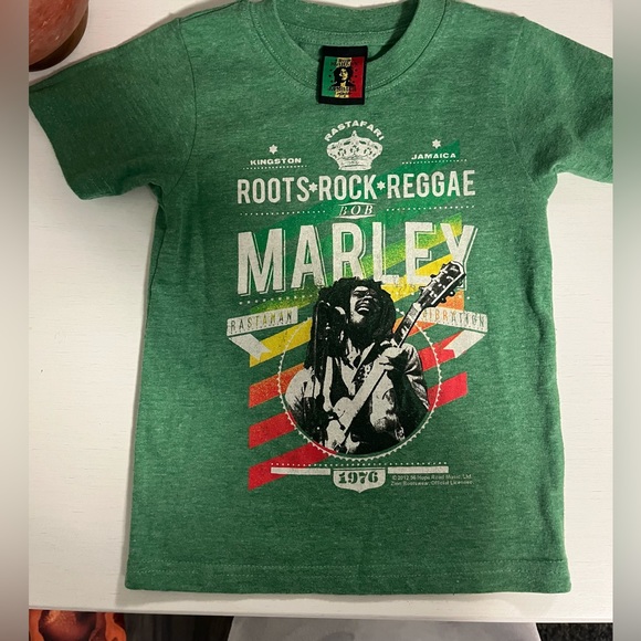 Bob Marley tshirt 2-4t - Picture 2 of 2